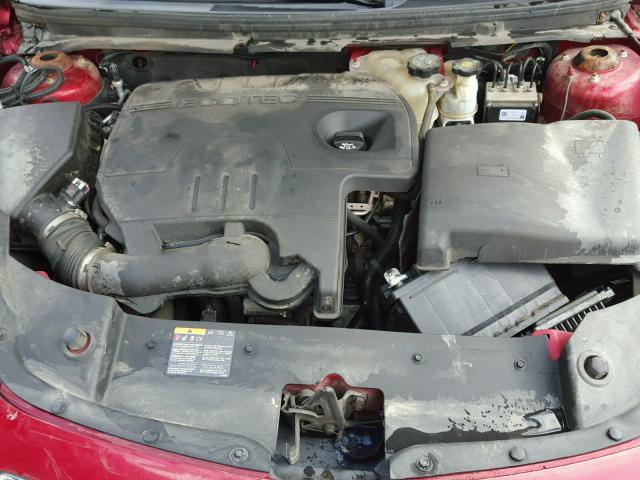 1G1ZC5EU7CF354258 - 2012 CHEVROLET MALIBU 1LT RED photo 7