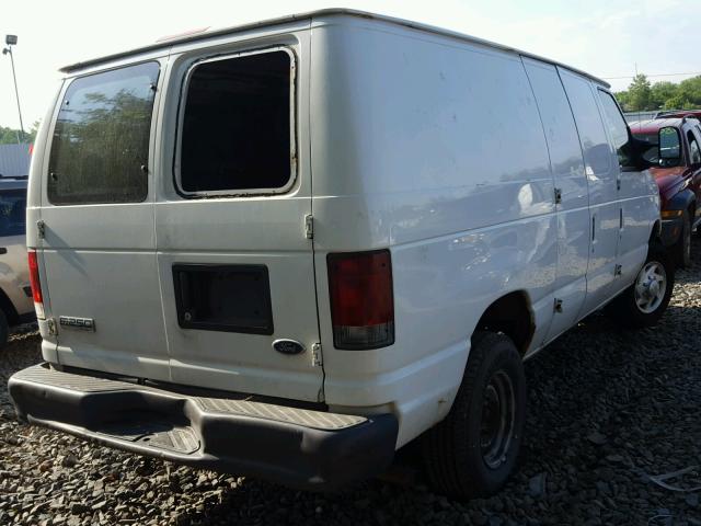 1FTNE24WX7DB40934 - 2007 FORD ECONOLINE WHITE photo 4