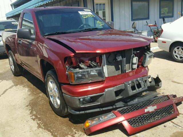 1GCCSCD91A8146816 - 2010 CHEVROLET COLORADO L MAROON photo 1