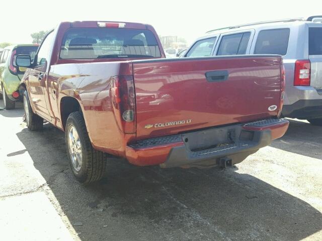 1GCCSCD91A8146816 - 2010 CHEVROLET COLORADO L MAROON photo 3