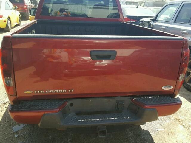 1GCCSCD91A8146816 - 2010 CHEVROLET COLORADO L MAROON photo 6