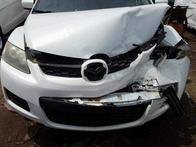 JM3ER293380208428 - 2008 MAZDA CX-7 WHITE photo 7