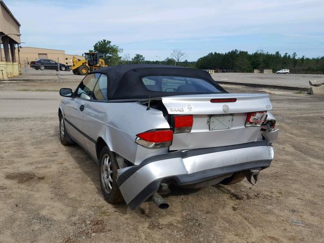 YS3DD78H1Y7006121 - 2000 SAAB 9-3 SILVER photo 3