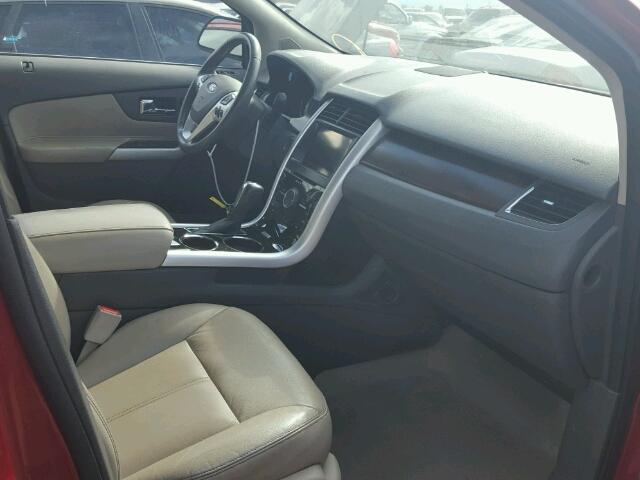 2FMDK3KC7CBA18725 - 2012 FORD EDGE Червоний фото 5