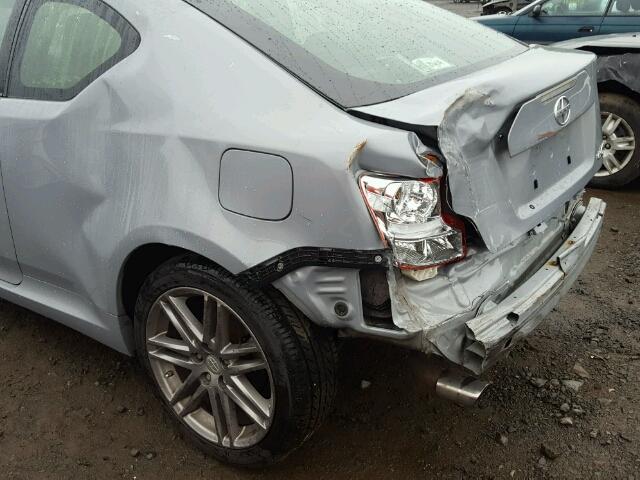JTKJF5C78C3043408 - 2012 TOYOTA SCION TC GRAY photo 9