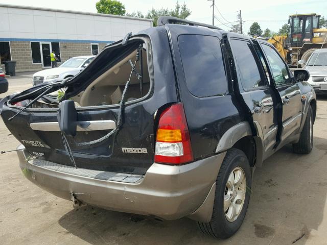 4F2CZ96153KM13323 - 2003 MAZDA TRIBUTE ES 黑色 照片 4