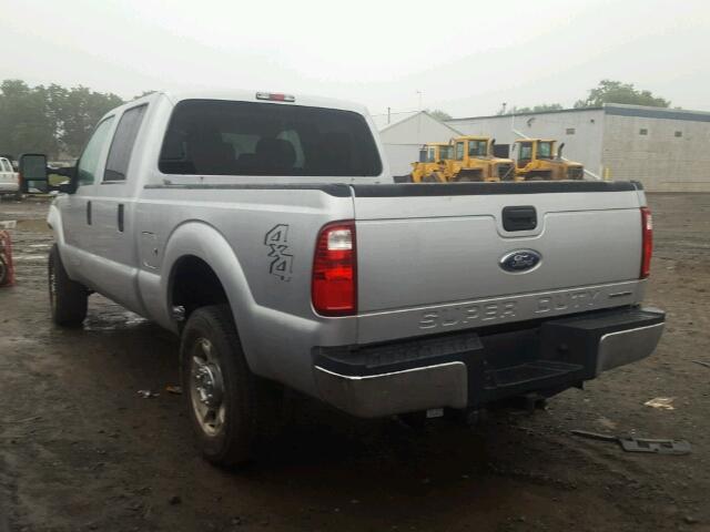 1FT7W2B6XGED26654 - 2016 FORD F250 SUPER SILVER photo 3