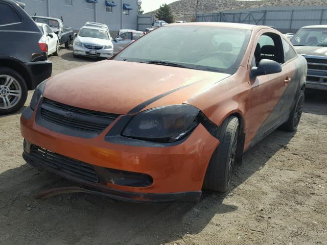 1G1AP11P477136434 - 2007 CHEVROLET COBALT SS ORANGE photo 2