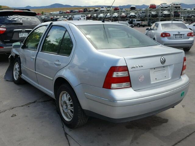 3VWRA69M24M035913 - 2004 VOLKSWAGEN JETTA GL SILVER photo 3