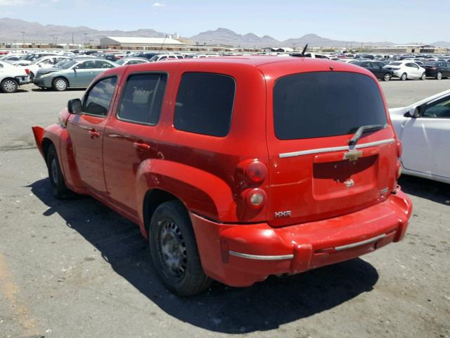 3GNBAADB8AS559045 - 2010 CHEVROLET HHR LS RED photo 3