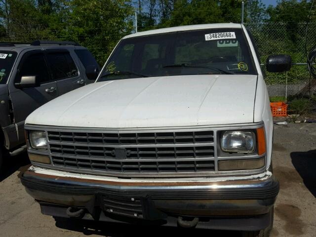 1GNEK18K4PJ417855 - 1993 CHEVROLET BLAZER K15 WHITE photo 9