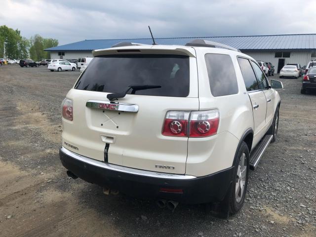 1GKKVSED4BJ110312 - 2011 GMC ACADIA SLT თეთრი ფოტო 4