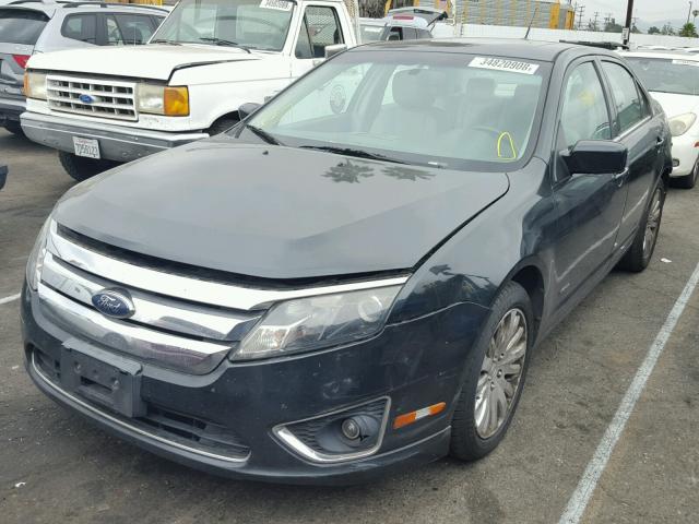 3FADP0L30AR150314 - 2010 FORD FUSION HYB GRAY photo 2