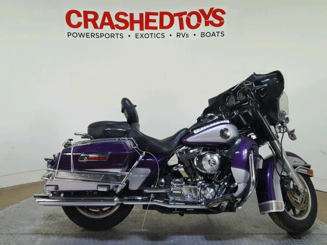 1HD1FCW141Y607220 - 2001 HARLEY-DAVIDSON FLHTCUI PURPLE photo 1