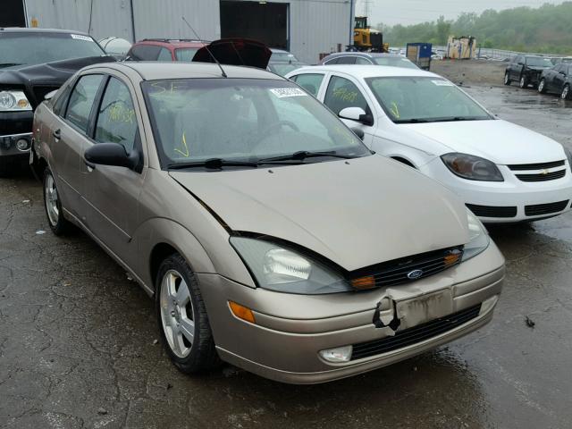 1FAFP38343W226040 - 2003 FORD FOCUS ZTS TAN photo 1