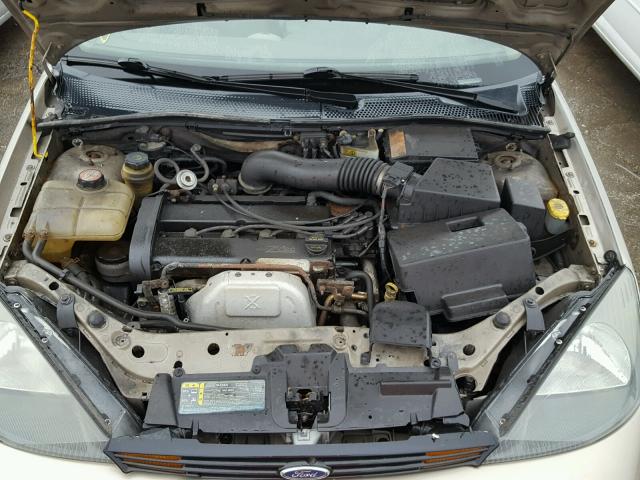 1FAFP38343W226040 - 2003 FORD FOCUS ZTS TAN photo 7