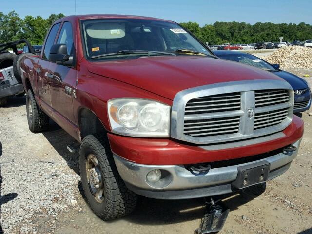 3D7KS28A08G172313 - 2008 DODGE RAM 2500 S RED photo 1