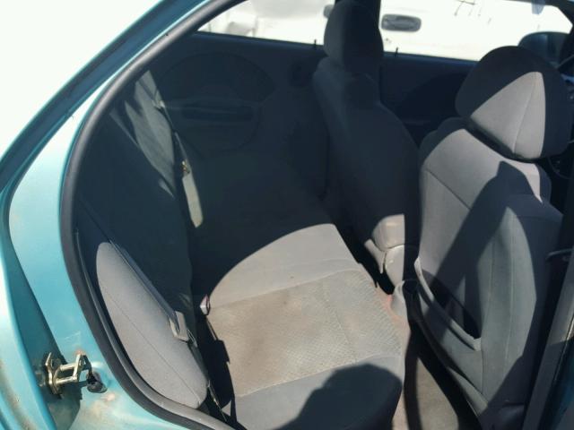 KL1TD52605B419694 - 2005 CHEVROLET AVEO BASE Dəniz mavisi foto 6