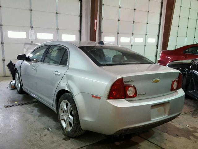 1G1ZA5E07CF233751 - 2012 CHEVROLET MALIBU LS 银色 照片 3