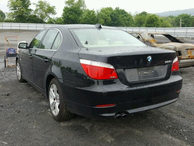 WBANV13569C151955 - 2009 BMW 528 XI BLACK photo 3