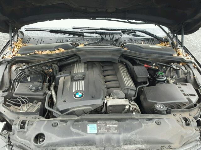 WBANV13569C151955 - 2009 BMW 528 XI BLACK photo 7