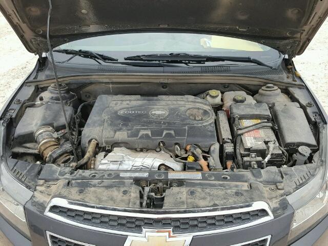 1G1P75SZ1E7244413 - 2014 CHEVROLET CRUZE DIES GRAY photo 7