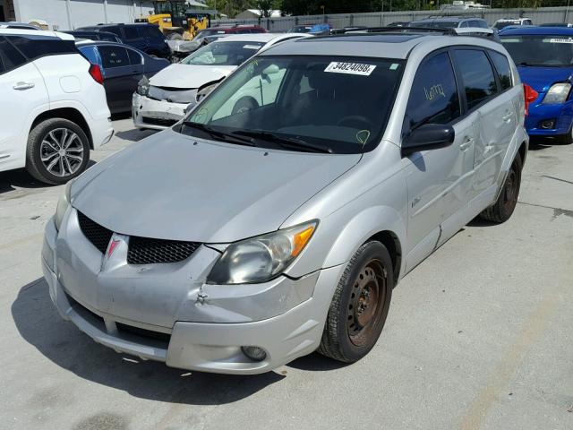 5Y2SL62854Z432963 - 2004 PONTIAC VIBE SILVER photo 2