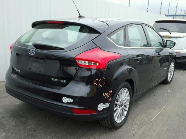 1FADP3R49FL314537 - 2015 FORD FOCUS BEV BLACK photo 4