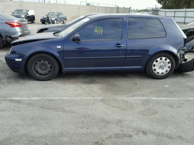 9BWBK61JX34064451 - 2003 VOLKSWAGEN GOLF GL BLUE photo 9