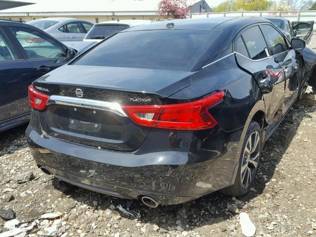 1N4AA6AP4HC437094 - 2017 NISSAN MAXIMA 3.5 BLACK photo 4