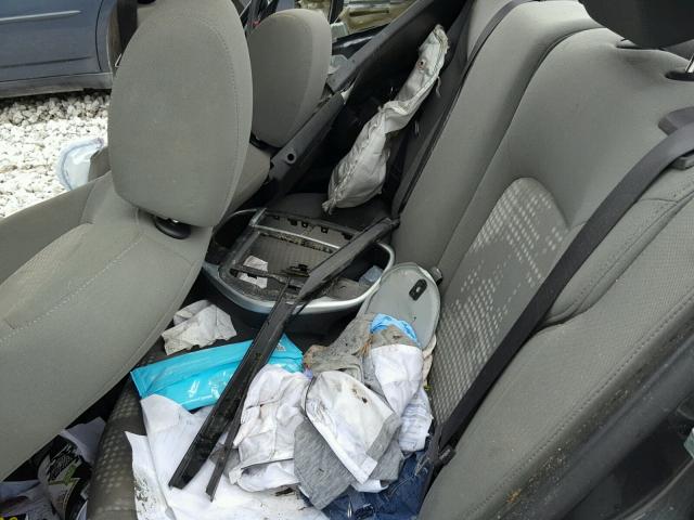 1G1JB5SH8H4150370 - 2017 CHEVROLET SONIC LS BLACK photo 6