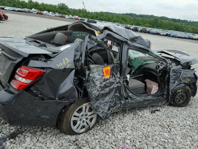 1G1JB5SH8H4150370 - 2017 CHEVROLET SONIC LS BLACK photo 9