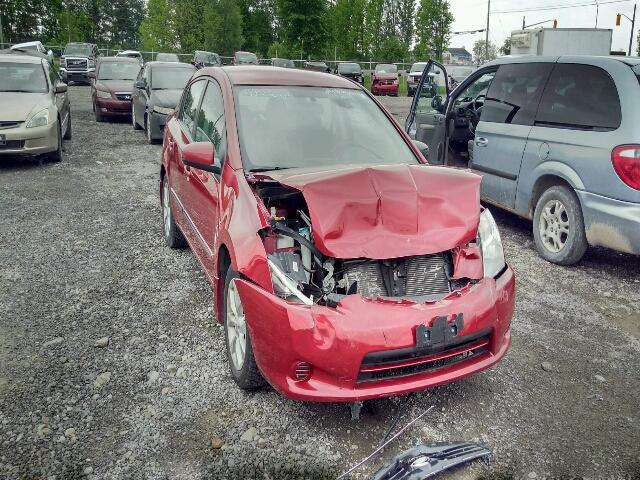 3N1AB6AP3CL681617 - 2012 NISSAN SENTRA 2.0 RED photo 1