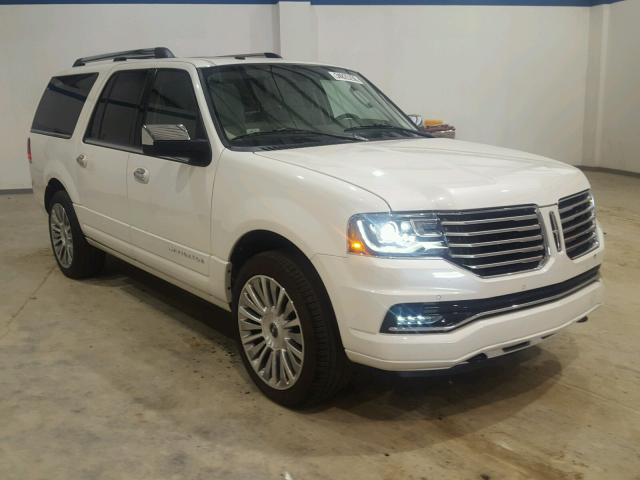 5LMJJ3HT9HEL13900 - 2017 LINCOLN NAVIGATOR WHITE photo 1