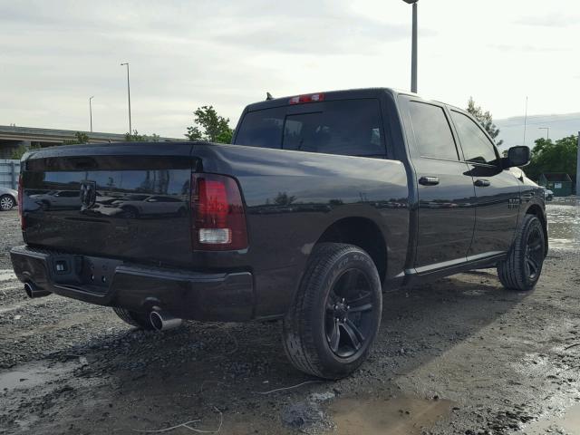 1C6RR6MT0GS362081 - 2016 RAM 1500 SPORT BLACK photo 4