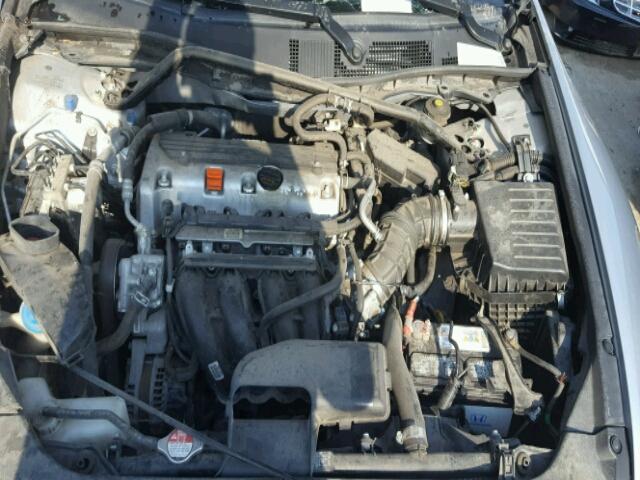 1HGCP2F87BA008435 - 2011 HONDA ACCORD EXL SILVER photo 7