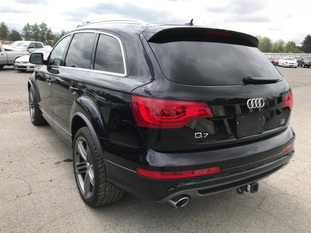 WA1WMAFE0CD003656 - 2012 AUDI Q7 PRESTIG BLACK photo 3