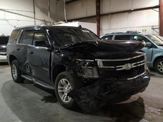 1GNSKBKC8FR586223 - 2015 CHEVROLET TAHOE K150 BLACK photo 1