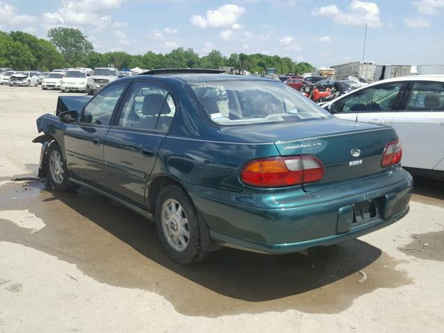 1G1NE52M2W6180519 - 1998 CHEVROLET MALIBU LS 绿色 照片 3