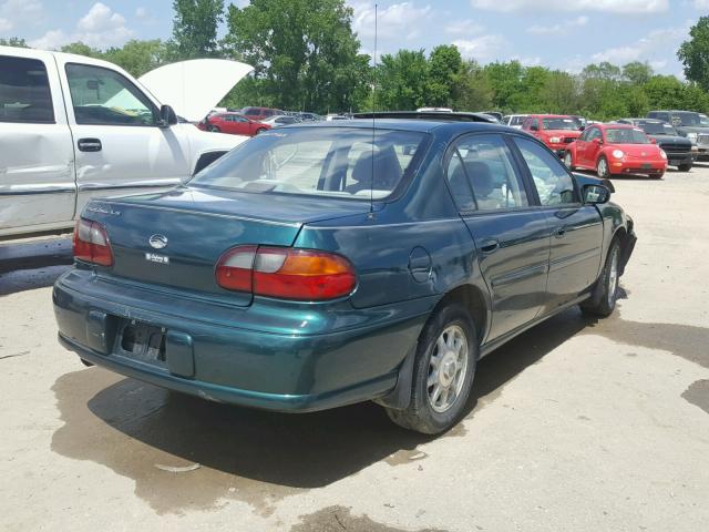 1G1NE52M2W6180519 - 1998 CHEVROLET MALIBU LS 绿色 照片 4