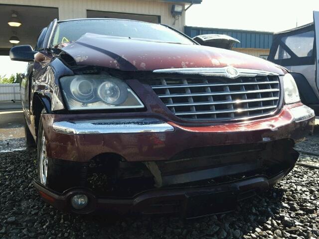 2C8GF68424R386860 - 2004 CHRYSLER PACIFICA RED photo 9