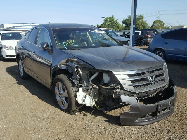 5J6TF1H32AL010569 - 2010 HONDA ACCORD CRO GRAY photo 1