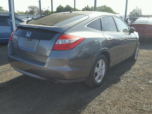 5J6TF1H32AL010569 - 2010 HONDA ACCORD CRO GRAY photo 4