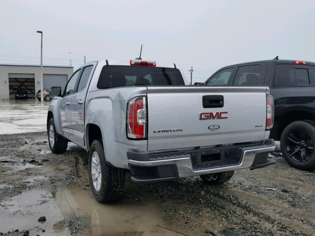 1GTG5CEA8G1168346 - 2016 GMC CANYON SLE SILVER photo 3