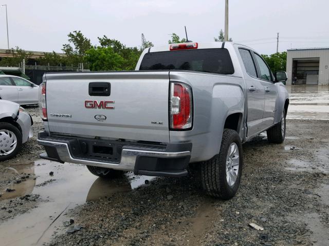 1GTG5CEA8G1168346 - 2016 GMC CANYON SLE SILVER photo 4