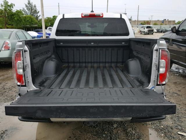 1GTG5CEA8G1168346 - 2016 GMC CANYON SLE SILVER photo 9