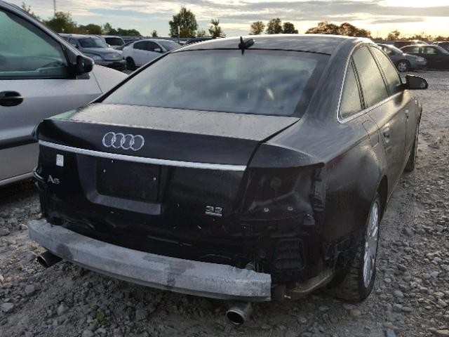 WAUDH74F16N183631 - 2006 AUDI A6 3.2 QUA BLACK photo 3