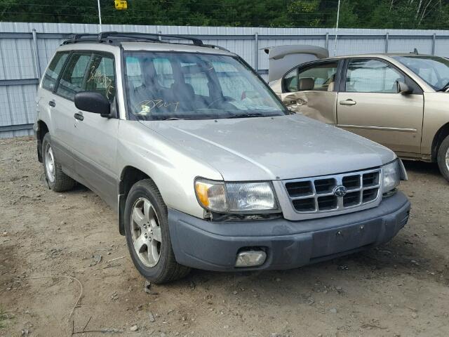 JF1SF6555XH730910 - 1999 SUBARU FORESTER S GRAY photo 1