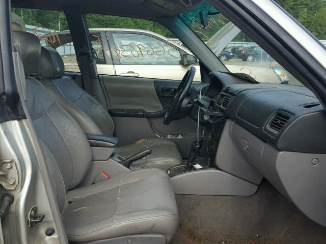 JF1SF6555XH730910 - 1999 SUBARU FORESTER S GRAY photo 5