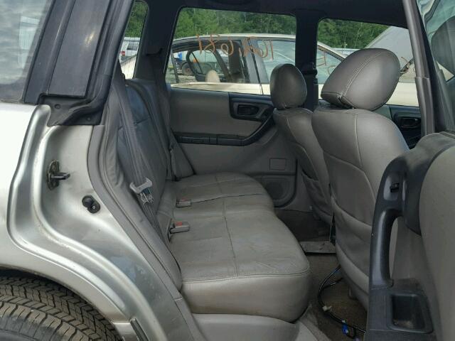 JF1SF6555XH730910 - 1999 SUBARU FORESTER S GRAY photo 6
